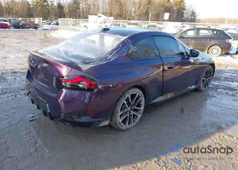 2024 BMW M240 I xDrive z USA, uszkodzony, nr VIN 3MW53CM07R8E42055